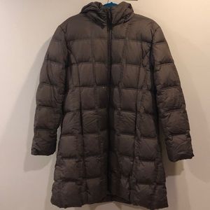 Weatherproof Brown Long Down Parka Sz XL